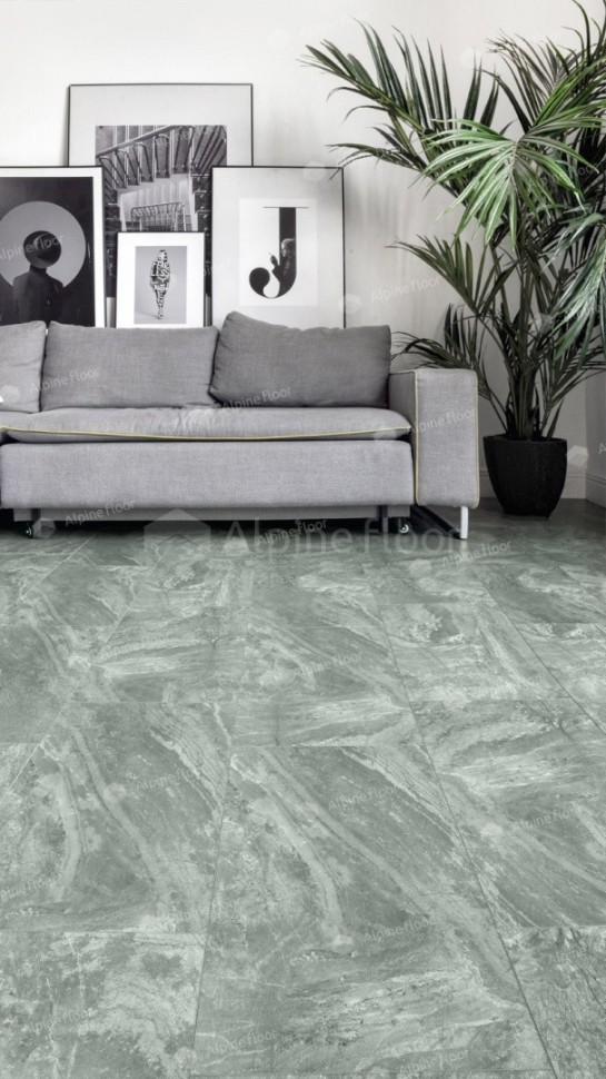 Виниловая плитка "Alpine Floor" Light Stone Хэмпшир (608*303*2,5 мм) — купить в Владикавказе